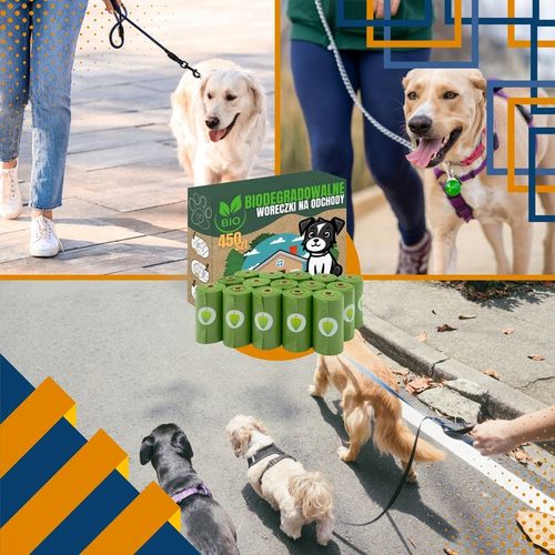 WORECZKI BIODEGRADOWALNE NA PSIE ODCHODY BIO WORKI NA KUPY PSA 360 SZT ETUI na Arena.pl
