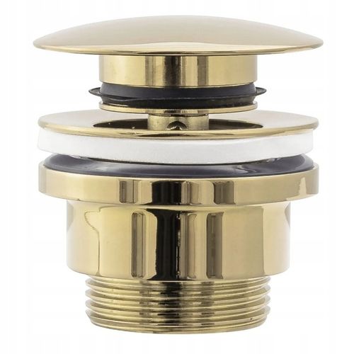 REA KOREK KLIK KLAK DO UMYWALKI ZŁOTY SZCZOTKOWANY UMYWALKOWY KLIK KLAK na Arena.pl