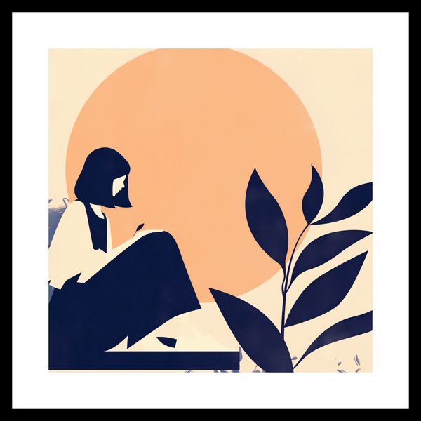 Plakat 40x40cm Kontemplacja zdjęcie 3