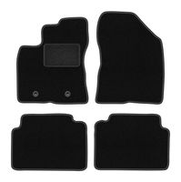 Dywaniki welurowe LUX Toyota Avensis III T27 2009-2013 czarne TL