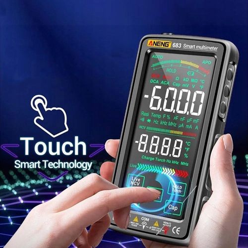 Multimetr cyfrowy ANENG 683 AC/DC 6000 zliczeń na Arena.pl