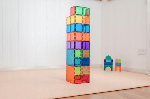 KLOCKI MAGNETYCZNE KREATYWNE 42 EL RAINBOW SQUARE PACK CONNETIX na Arena.pl