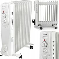 Grzejnik elektryczny olejowy energooszczędny termostat Kiano 2500W mocny