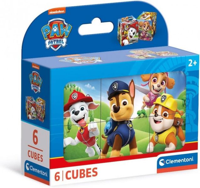 Klocki obrazkowe 6 elementow Paw Patrol zdjęcie 1