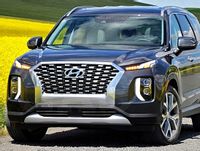 Hyundai Palisade -Chromowane Listwy Grill Chrom Atrapy Zderzaka Tuning