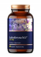 Doctor Life LAKTOFERYNA bLF 200mg Infekcje ODPORNOŚĆ żelazo 60 kapsułek