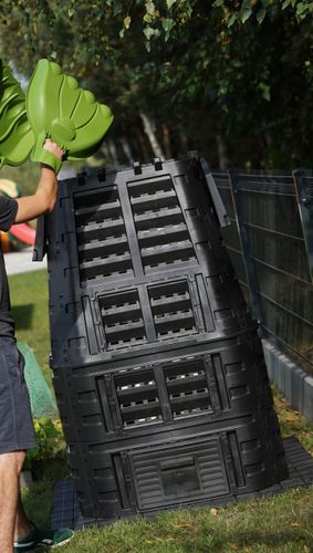 Kompostownik 740L | Czarny na Arena.pl