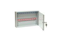 Szafka na klucze SKR 20/S z haczykami ruchomymi przeszklona LEOMAR