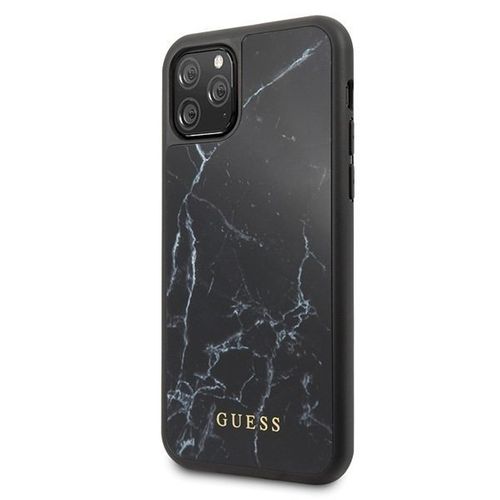 Etui Case GUESS HARD CASE MARBLE IPHONE 11 PRO CZARNY na Arena.pl