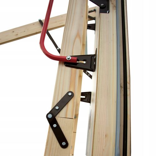 Schody Strychowe NORDIC 0,44 W/m2K 120x80 Dodatkowa Uszczelka Wkręty na Arena.pl