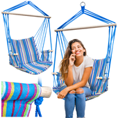 Hamak krzesło brazylijskie z podłokietnikiem 50x100cm