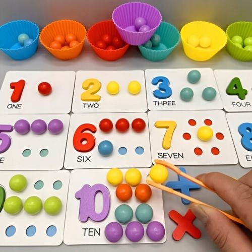 Interaktywny zestaw Montessori do nauki liczenia na Arena.pl