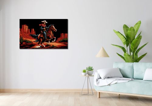 Obraz 100x60cm Galop przez Prerię na Arena.pl