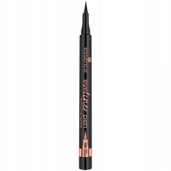 ESSENCE Eyeliner pen extra long-lasting - Eyliner w pisaku, 010 Black zdjęcie 2