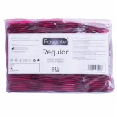 pasante regular 144 szt. - prezerwatywy anatomiczne, naturalny kolor