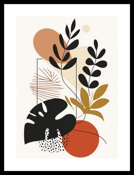Plakat 25x35cm Zawisły Liść zdjęcie 3