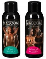 2x 50ml Olejek Do Masażu Erotycznego Magoon Love Fantasy + Oriental Ecstasy