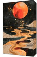 Obraz 30x50cm Planetarny Taniec