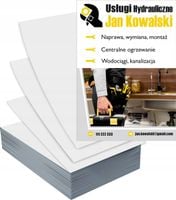 Ulotki A5 1000szt reklamowe firmowe dużo wzorów USŁUGI HYDRAULICZNE
