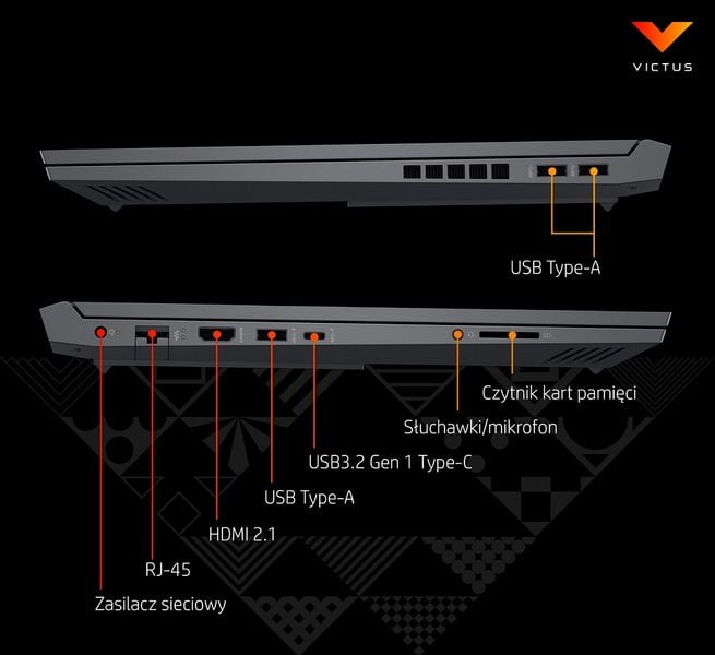HP Victus 16 FullHD IPS 144Hz Intel Core i7-12700H 14-rdzeni 16GB DDR5 512GB SSD NVMe NVIDIA GeForce RTX 3050 Ti 4GB na Arena.pl