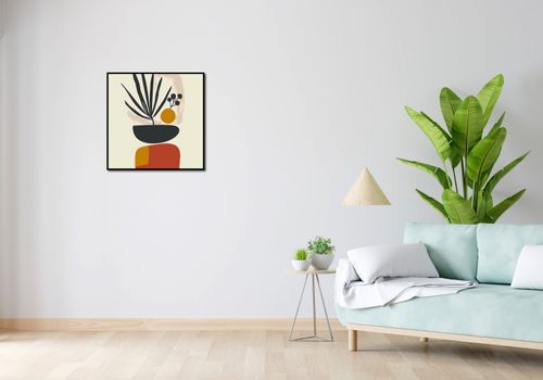 Plakat 60x60cm Botaniczny Wgląd na Arena.pl