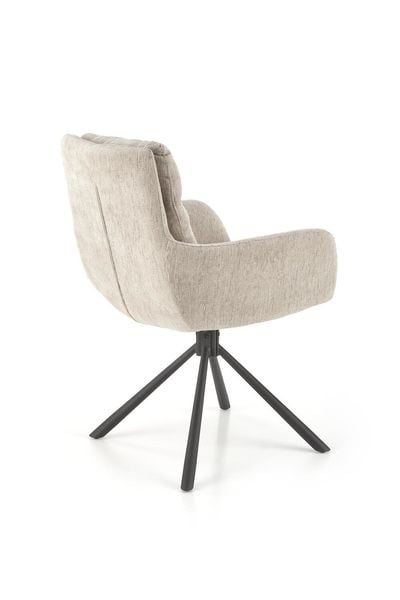 Krzesło obrotowe Ophelia beżowe zdjęcie 2