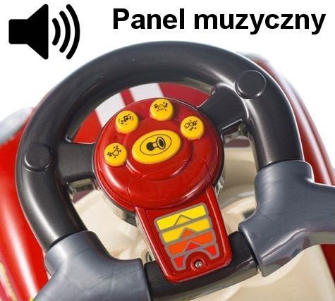 Jeździk chodzik pchacz Czerwony na Arena.pl