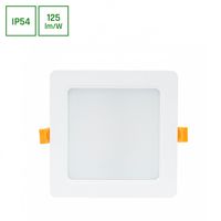 DURE 3 DOWNLIGHT 12W CW 230V 110st IP54 IK06 145x145x34 BIAŁY kwadratowa zasilacz zintegrowany