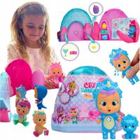 CRY BABIES MAGIC TEARS ICY WORLD DINOS FIGURKA + DINOZAUR + AKCESORIA