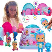 CRY BABIES MAGIC TEARS ICY WORLD DINOS FIGURKA + DINOZAUR + AKCESORIA