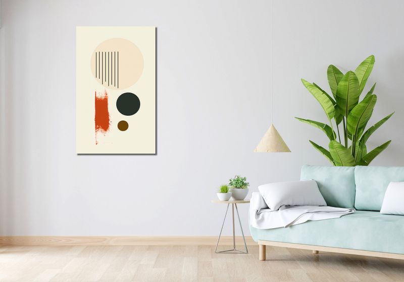 Obraz 60x100cm Symetryczna Struna zdjęcie 2