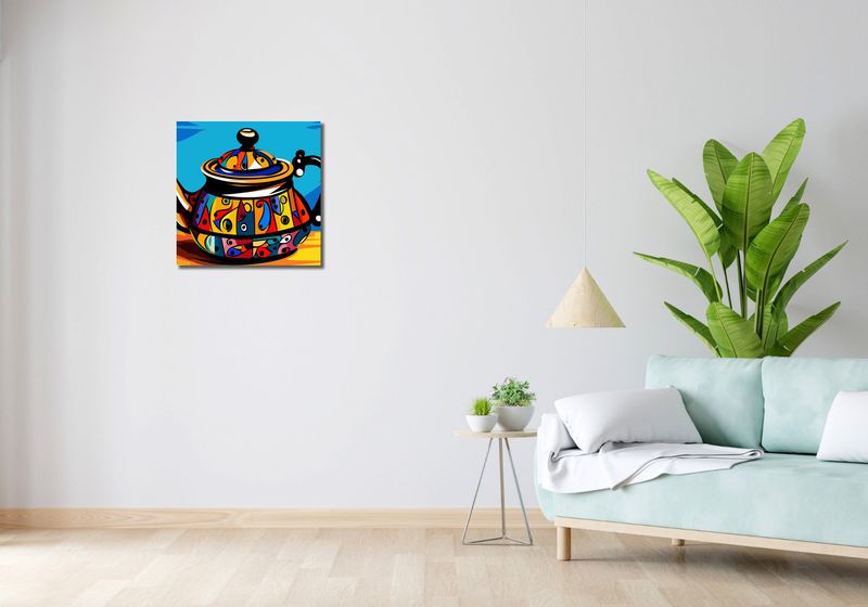 Obraz 50x50cm Może Herbatki? zdjęcie 2