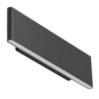 Ścienna lampa salonowa Norman nowoczesna LED 13W czarna