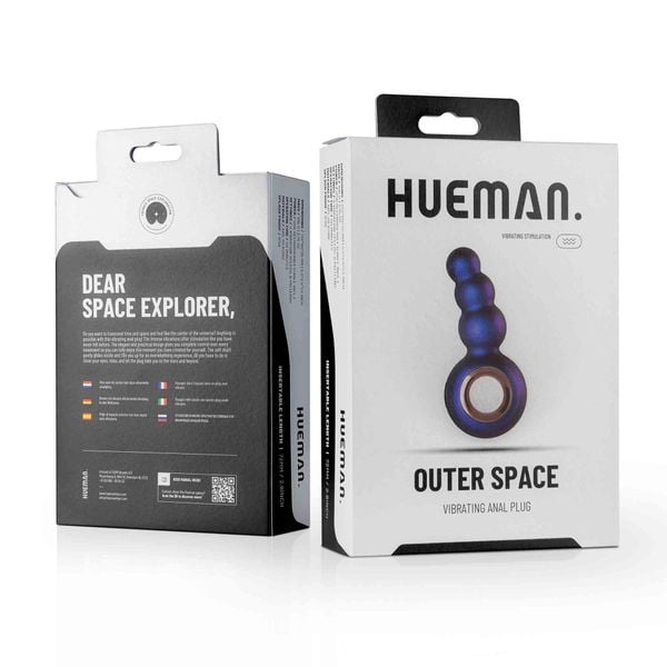 Hueman - Outer Space Vibrating Anal Plug zdjęcie 6