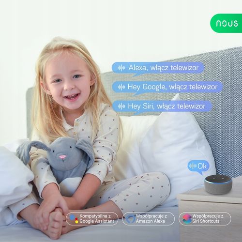 Gniazdo Smart Matter NOUS A8M 16A Home Assistant TUYA Appel HomeKit na Arena.pl