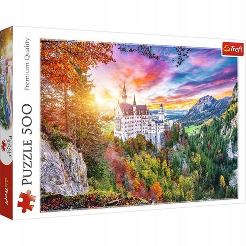 Puzzle 500 Widok Na Zamek Neuschwanstein  37427 na Arena.pl