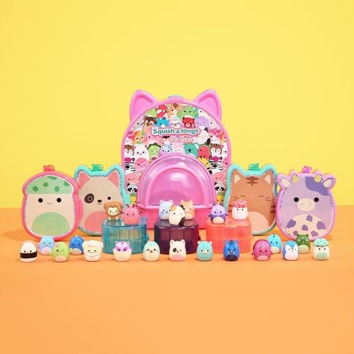 SQUISHMALLOWS figurki SQUISH A LONGS zestaw MiniSquish 8 figurek krówka na Arena.pl