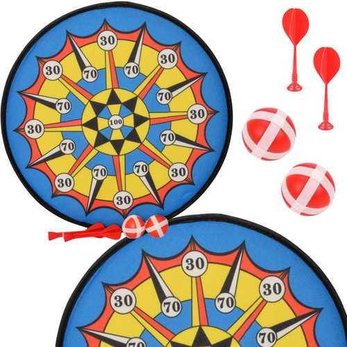 Dart Gra Na Rzepy Tarcza Bezpieczne Rzutki Lotki Zręcznościowa Dla Dzieci na Arena.pl