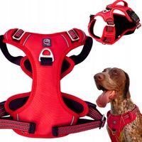 MOCNE SZELKI GUARD dla psa ALASKA odblask red M