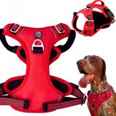 MOCNE SZELKI GUARD dla psa ALASKA odblask red M