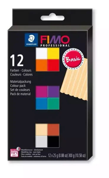Fimo Professional 12x25g Basic Colour zdjęcie 1