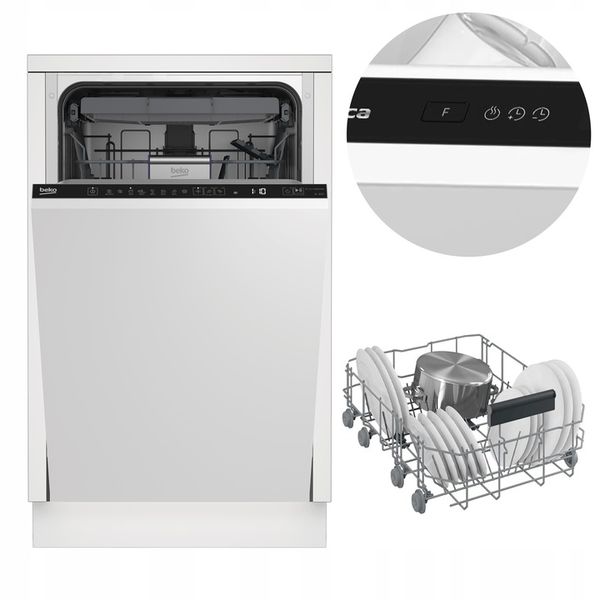 Zmywarka Beko DIS46120 45cm 11kpl 6programów WaterSafe LedSpot zdjęcie 1