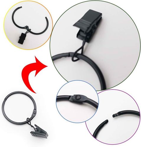 Kółka z żabkami do zasłon 10szt na Arena.pl