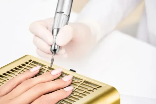 Pochłaniacz pyłu do frezarki Złoty HEPA DUŻA MOC Beauty Limited 80W na Arena.pl