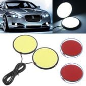 ŚWIATŁA DRL COB LED 24W dzienne 8cm