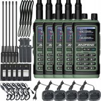 Krótkofalówka Radiotelefon Baofeng UV-17E Walkie Talkie PMR VHF UHF USB-C