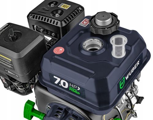 SILNIK SPALINOWY BENZYNOWY ZAGĘSZCZARKI GLEBOGRYZARKI 7KM 19MM OHV + OLEJ na Arena.pl