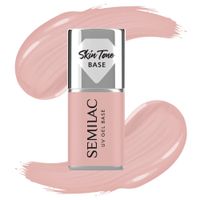 SEMILAC BAZA DO LAKIERU HYBRYDOWEGO SKIN TONE COVER BASE PALE BEIGE 7ml