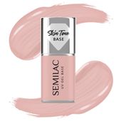 SEMILAC BAZA DO LAKIERU HYBRYDOWEGO SKIN TONE COVER BASE PALE BEIGE 7ml