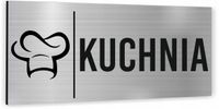 Tabliczka informacyjna oznaczenie KUCHNIA Piktogram Aluminium